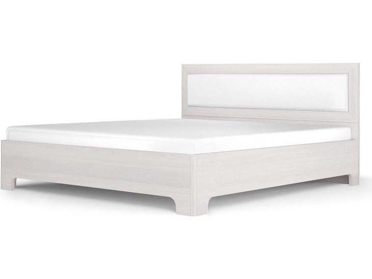 

Кровать-1 с основанием 1200 экокожа Парма Нео ясень анкор светлый, ясень анкор светлый (яс