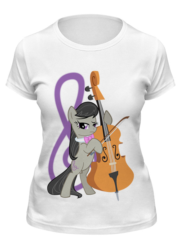 

Футболка женская Printio Octavia cutiemark | октавия кьютимарка белая 2XL, Белый, Octavia cutiemark | октавия кьютимарка