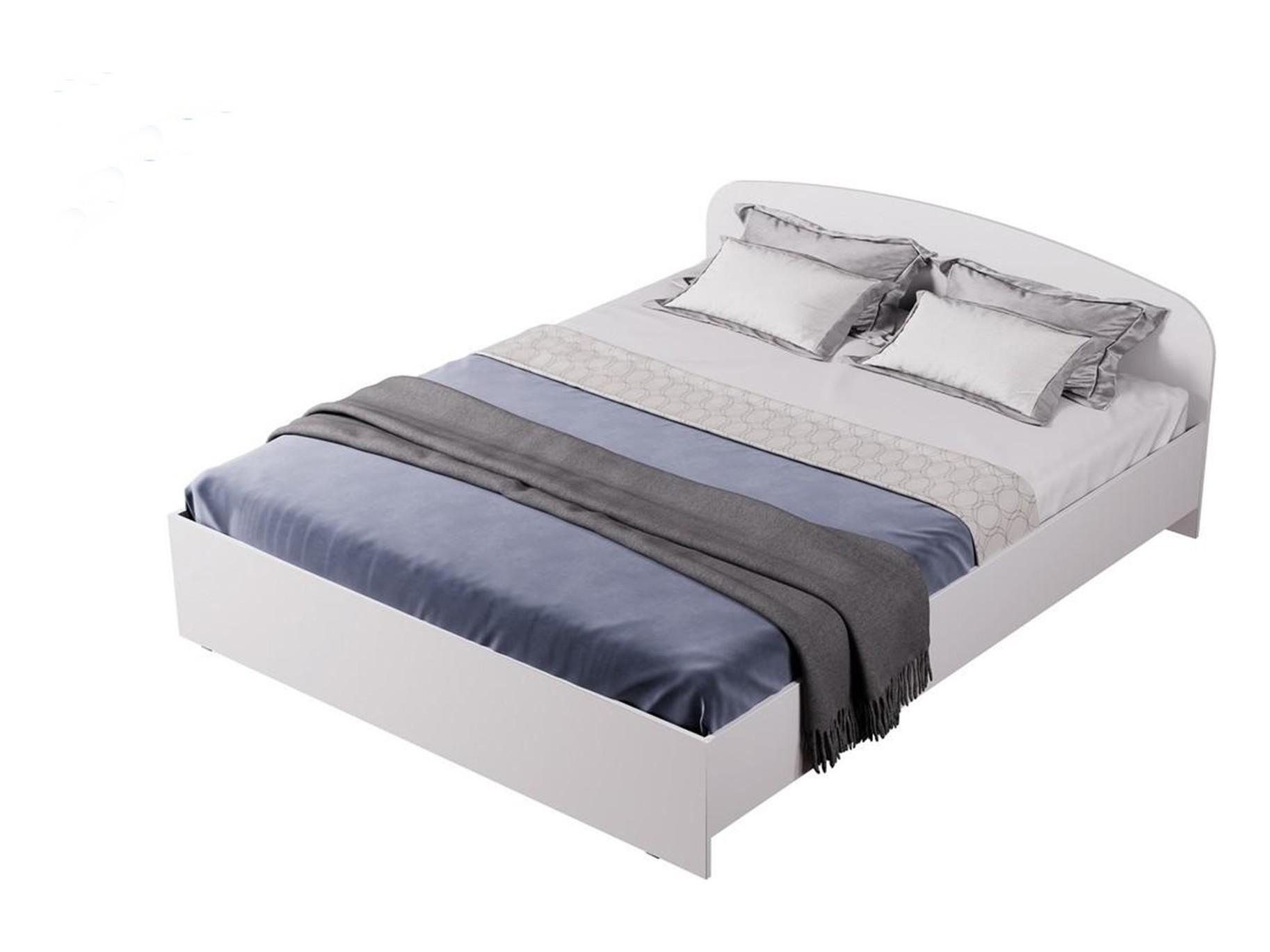 Кровать Хлоя 160 (Белый)