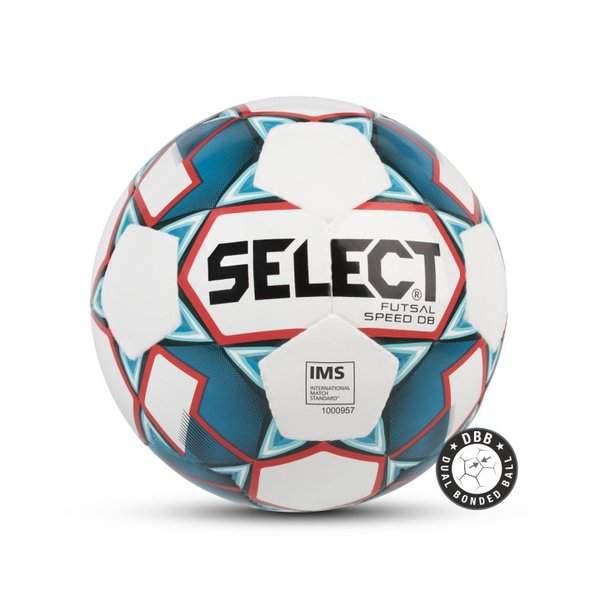 фото Мяч футзальный select futsal mimas light арт.852613 р.4 белый/синий/розовый