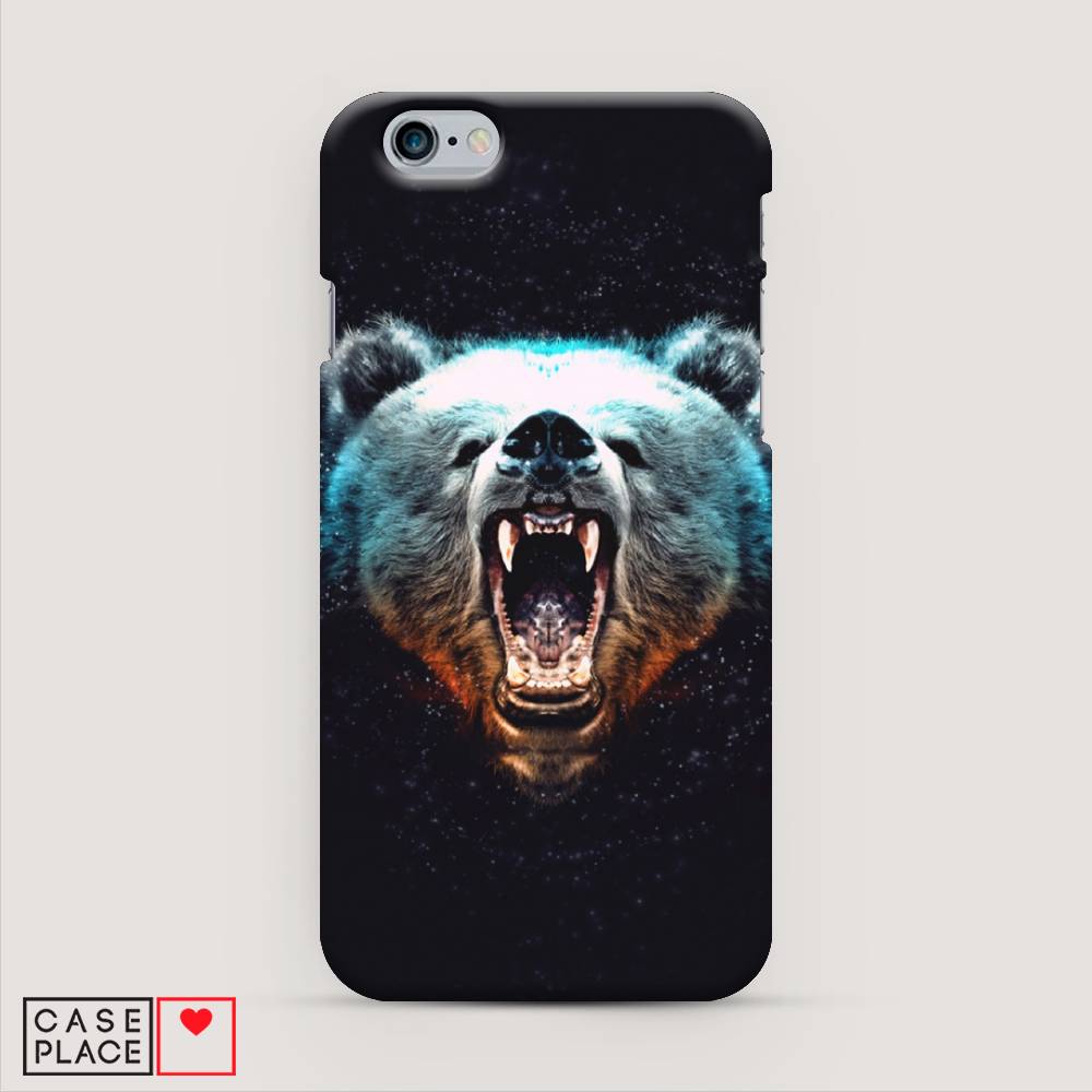 

Пластиковый чехол "Медведь" на Apple iPhone 6S, 0104S20-1