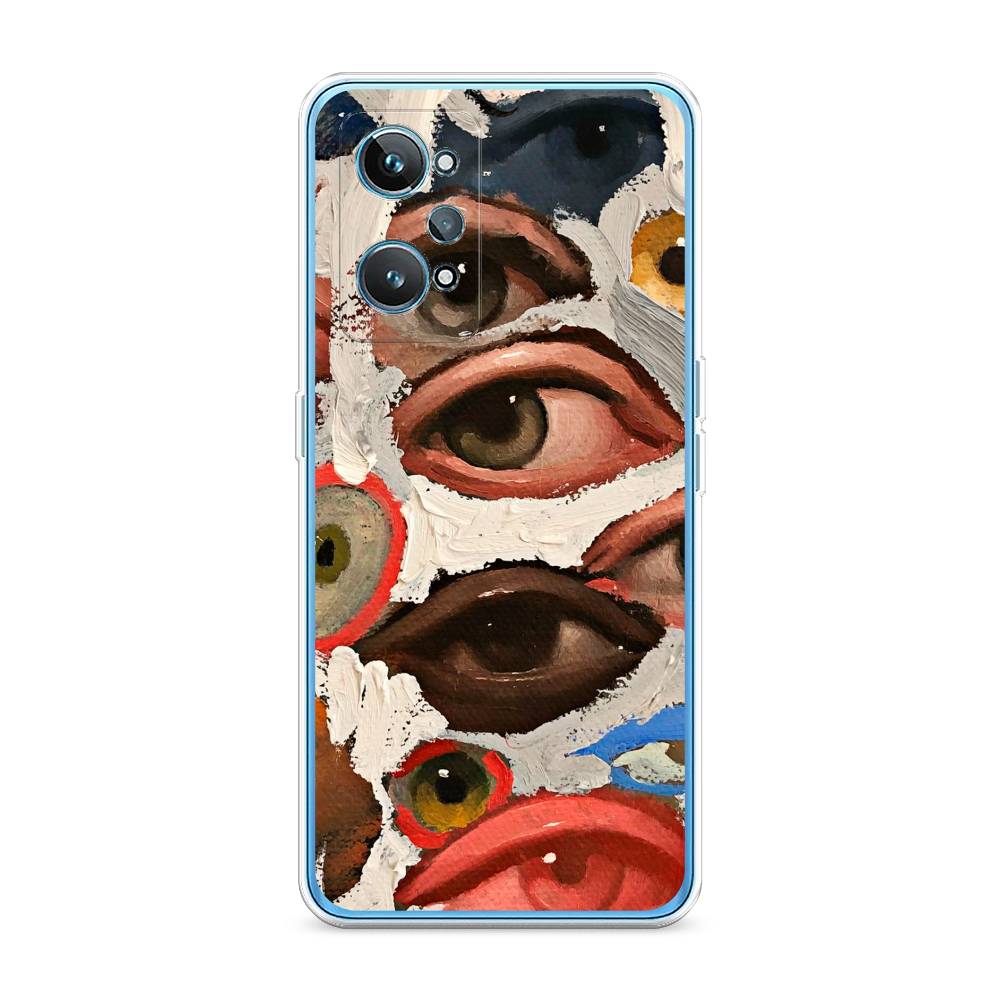 

Чехол Awog на Realme GT 2 "Глаза масляная живопись", Разноцветный, 258550-7