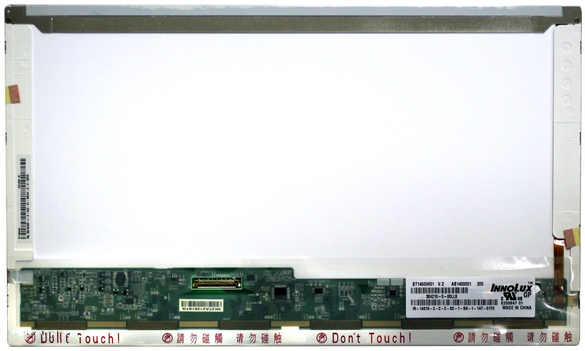 

Матрица OEM для ноутбука BT140GW01 v.2 (10013085V), совместимая с p/n: BT140GW01 v.2