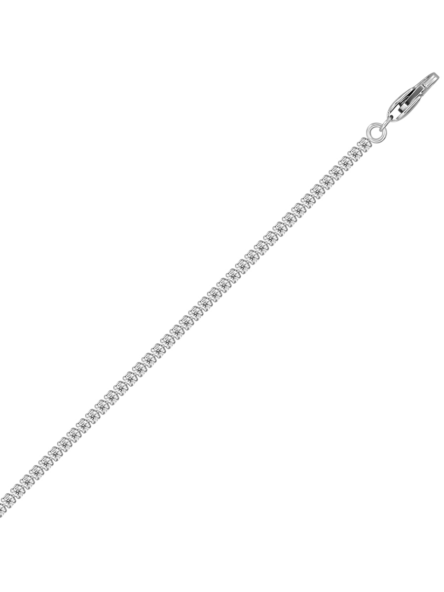 Браслет из серебра с фианитом р. 19 MIUZ Diamonds B2036-PR-1818-1-Z