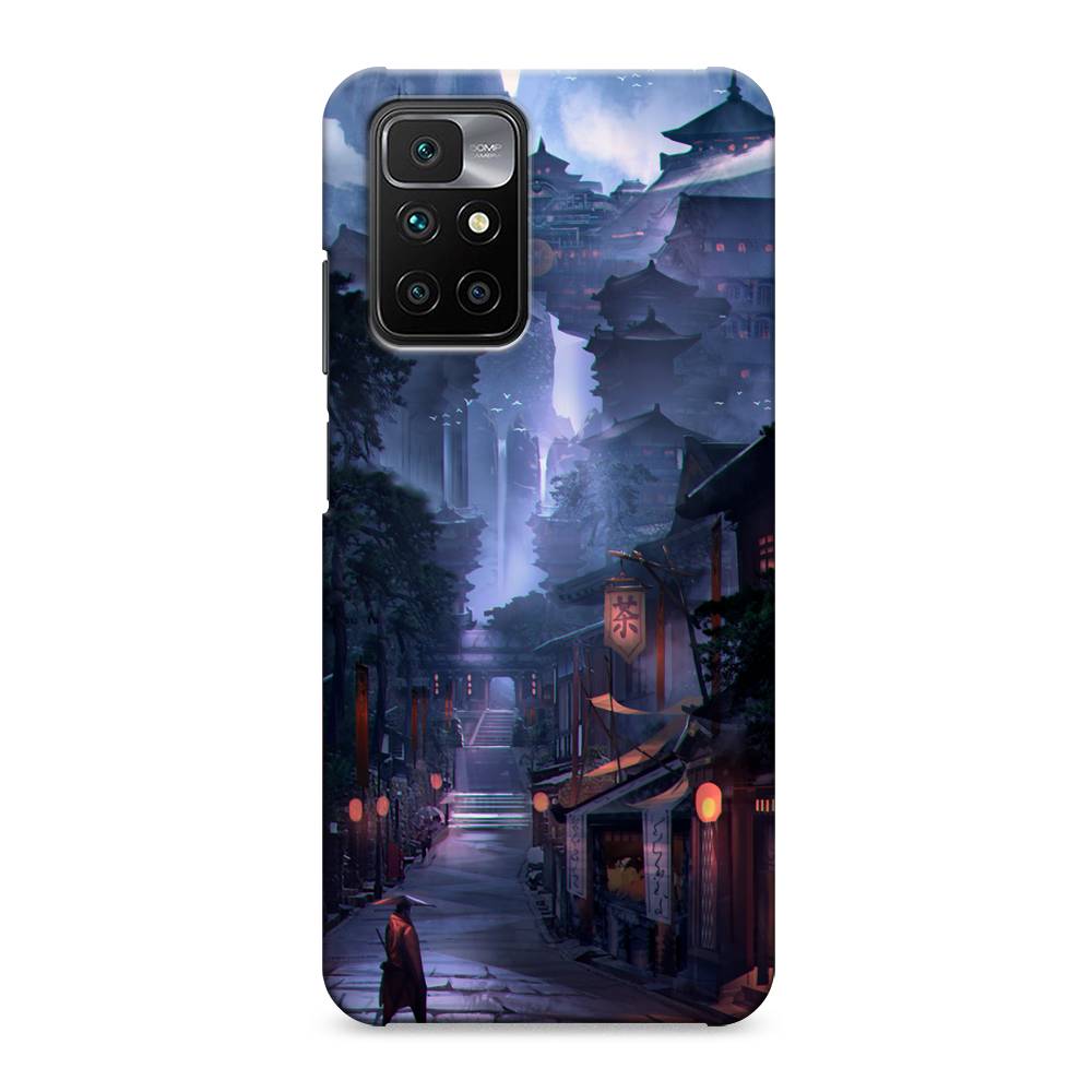 

Пластиковый чехол "Одинокий самурай" на Xiaomi Redmi 10, 311320-7