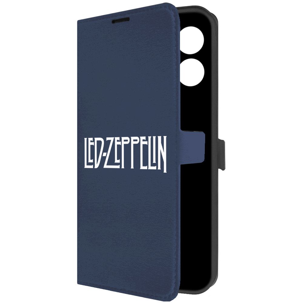 

Чехол-книжка Krutoff Eco Book для Infinix Hot 30i Led Zeppelin синий