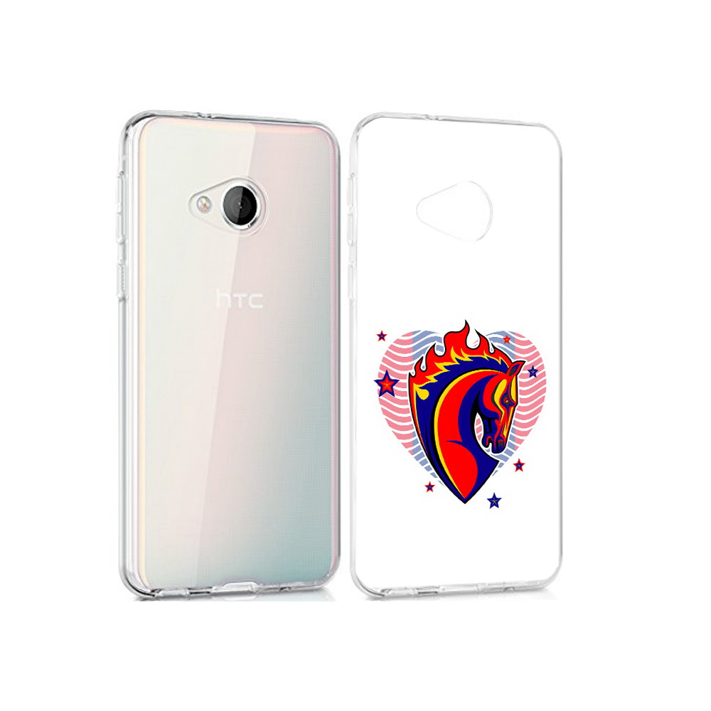 

Чехол MyPads Tocco для HTC U Play ФК ЦСЛ Лошадь, Прозрачный, Tocco