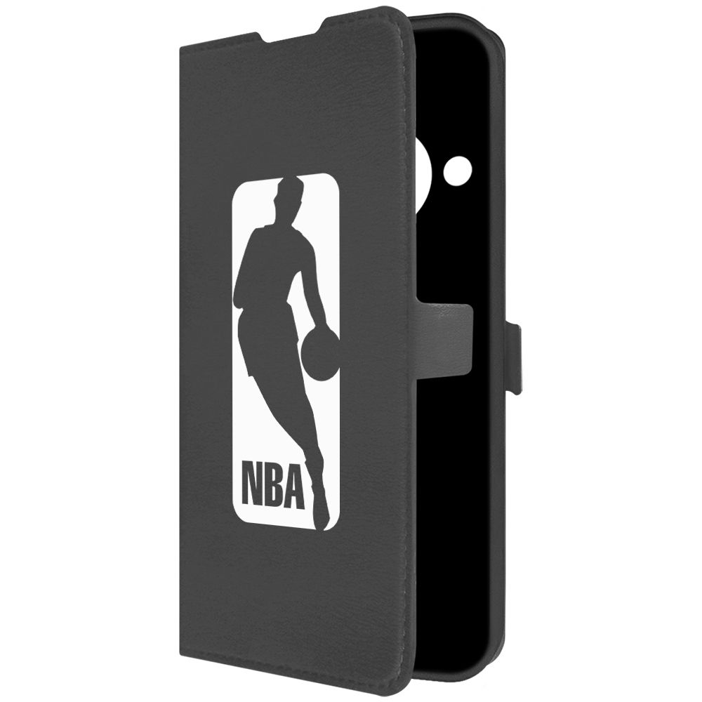 

Чехол-книжка Krutoff Eco Book для Honor X9a NBA черный