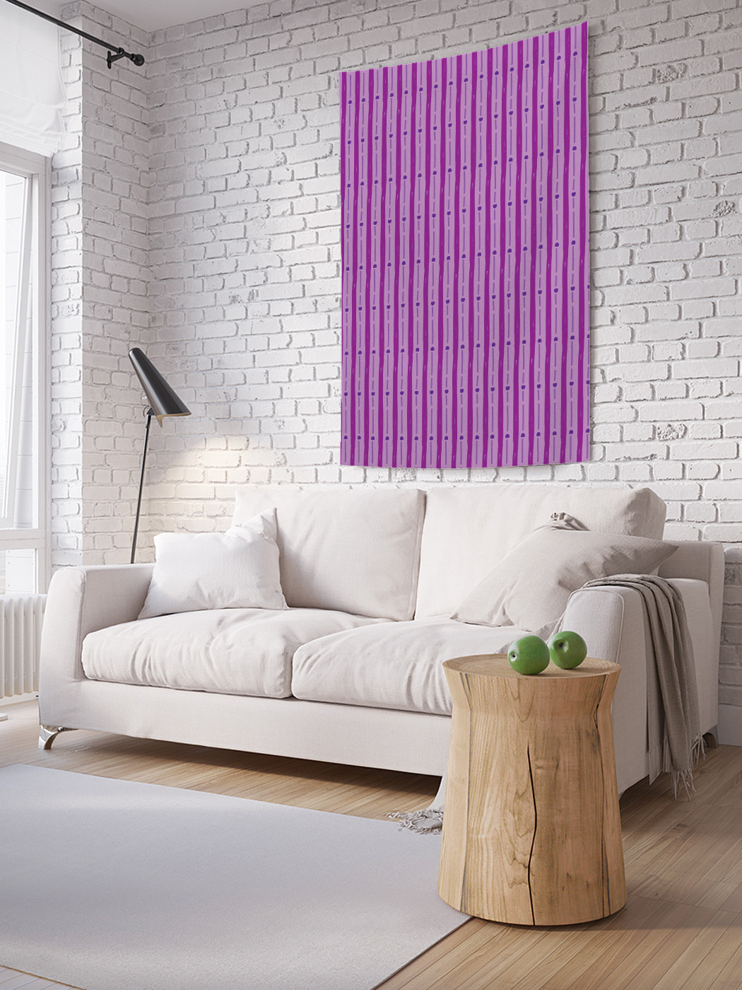 

Вертикальное фотопанно на стену JoyArty Точка-тире 100x150 см, Точка-тире