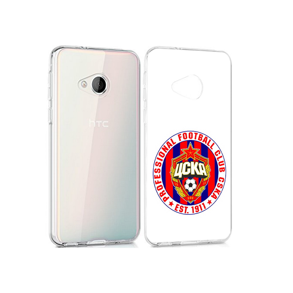 

Чехол MyPads Tocco для HTC U Play ФК ЦСК логотип, Прозрачный, Tocco