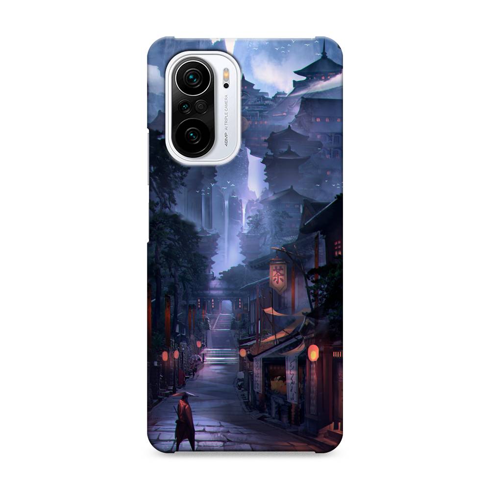 

Пластиковый чехол "Одинокий самурай" на Xiaomi Poco F3, 310120-7