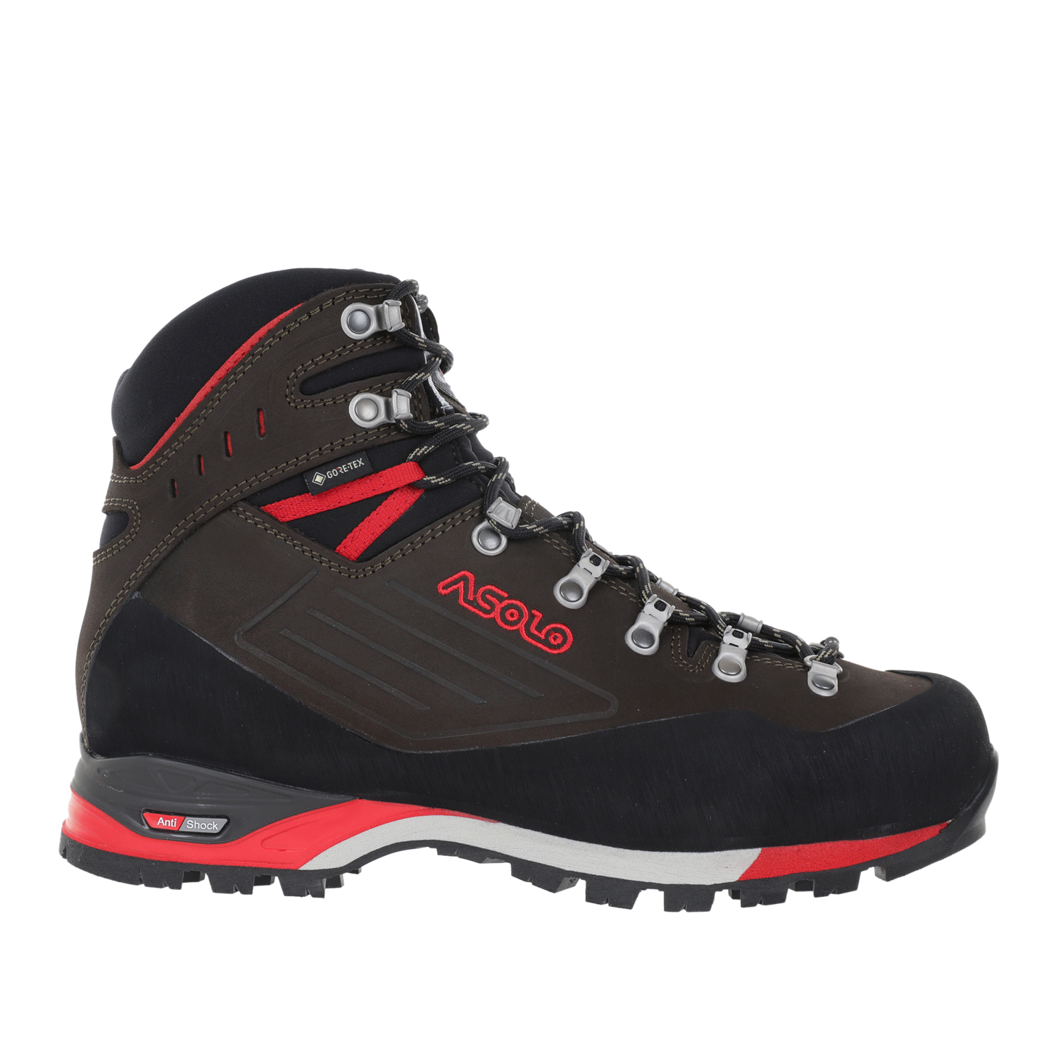 Ботинки Asolo Superior, dark brown/red, 10.5 UK