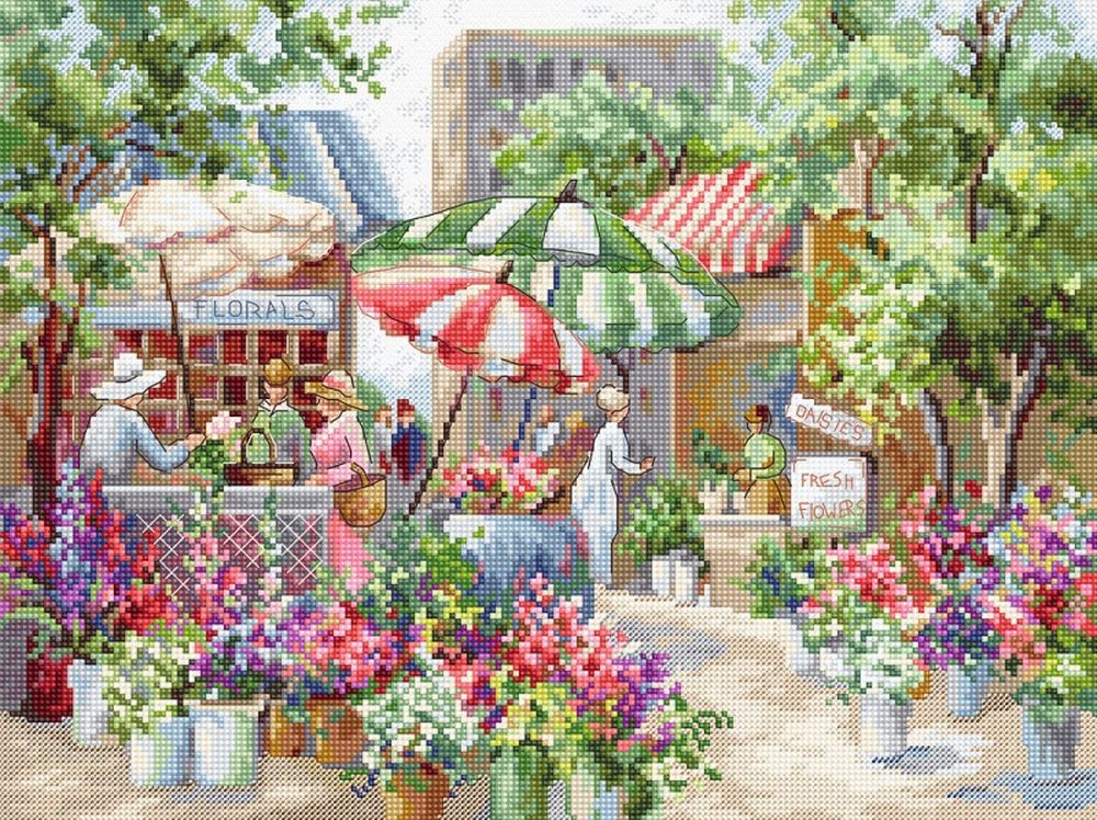 

Набор для вышивания «Flower Market»