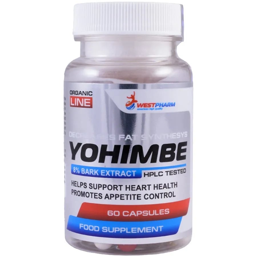 WestPharm Yohimbe Extract 50mg 60 капсул