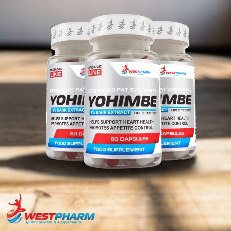 

WestPharm Yohimbe Extract 50mg 60 капсул