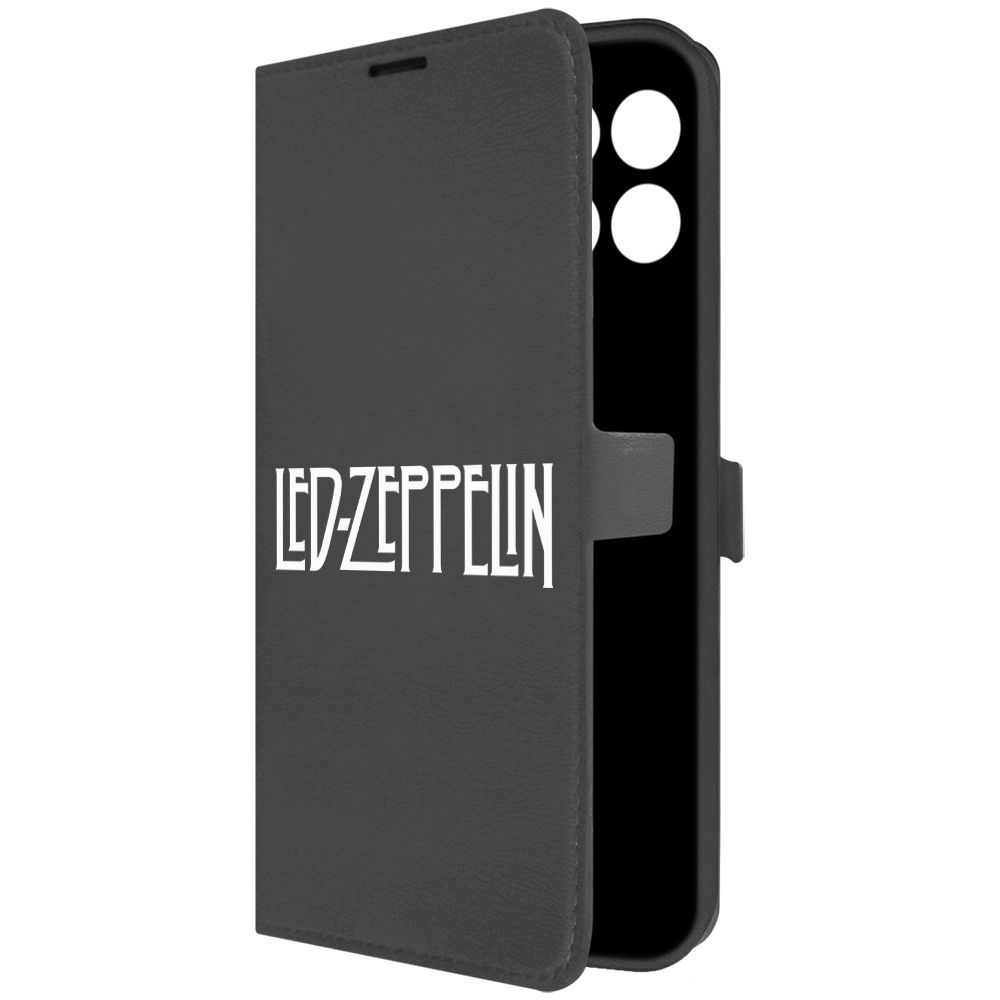 

Чехол-книжка Krutoff Eco Book для Honor X6a Led Zeppelin черный