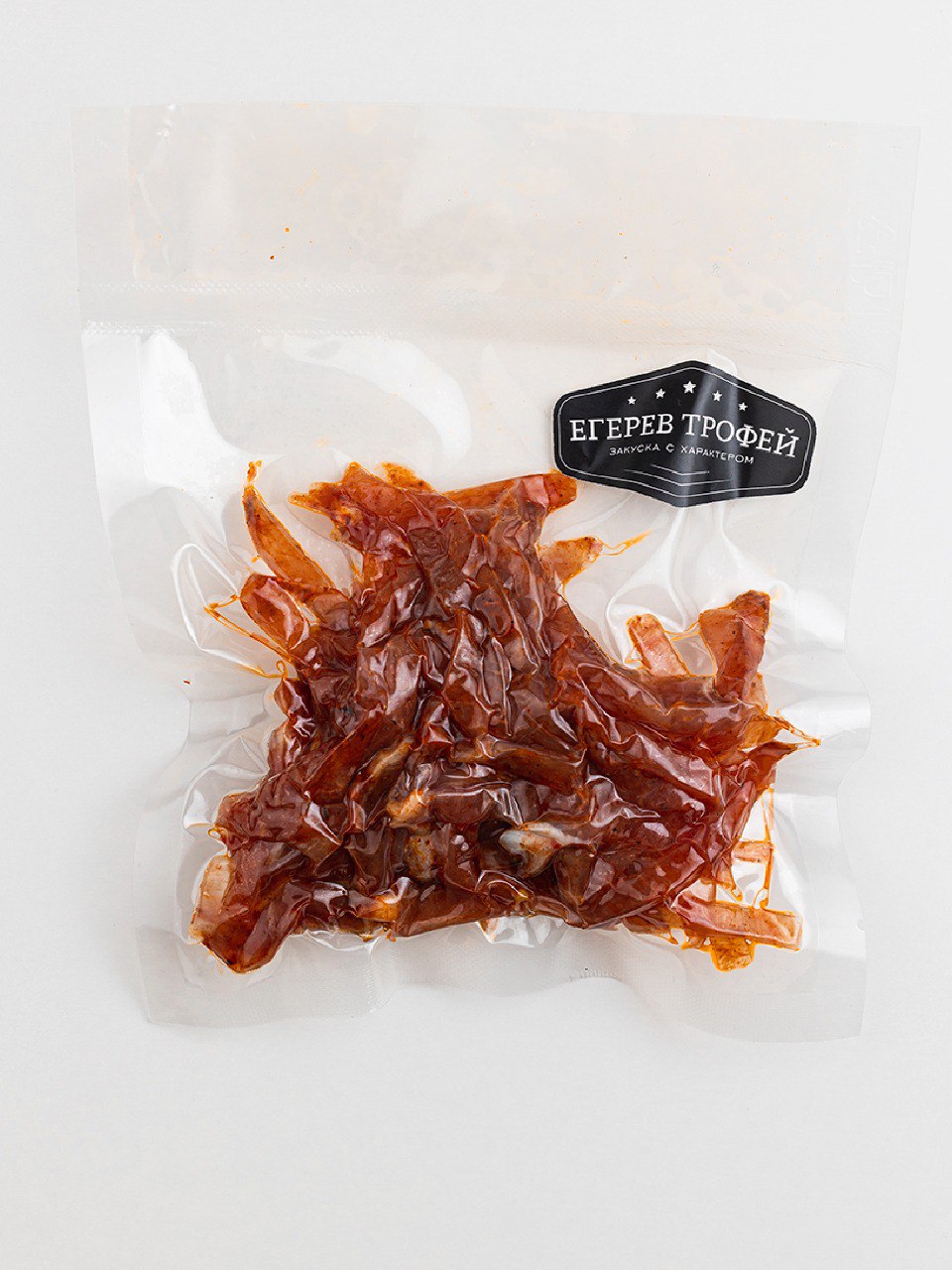 Джерки Егерев Трофей чипсы мясные сырокопченые соломка свиная, 80 г