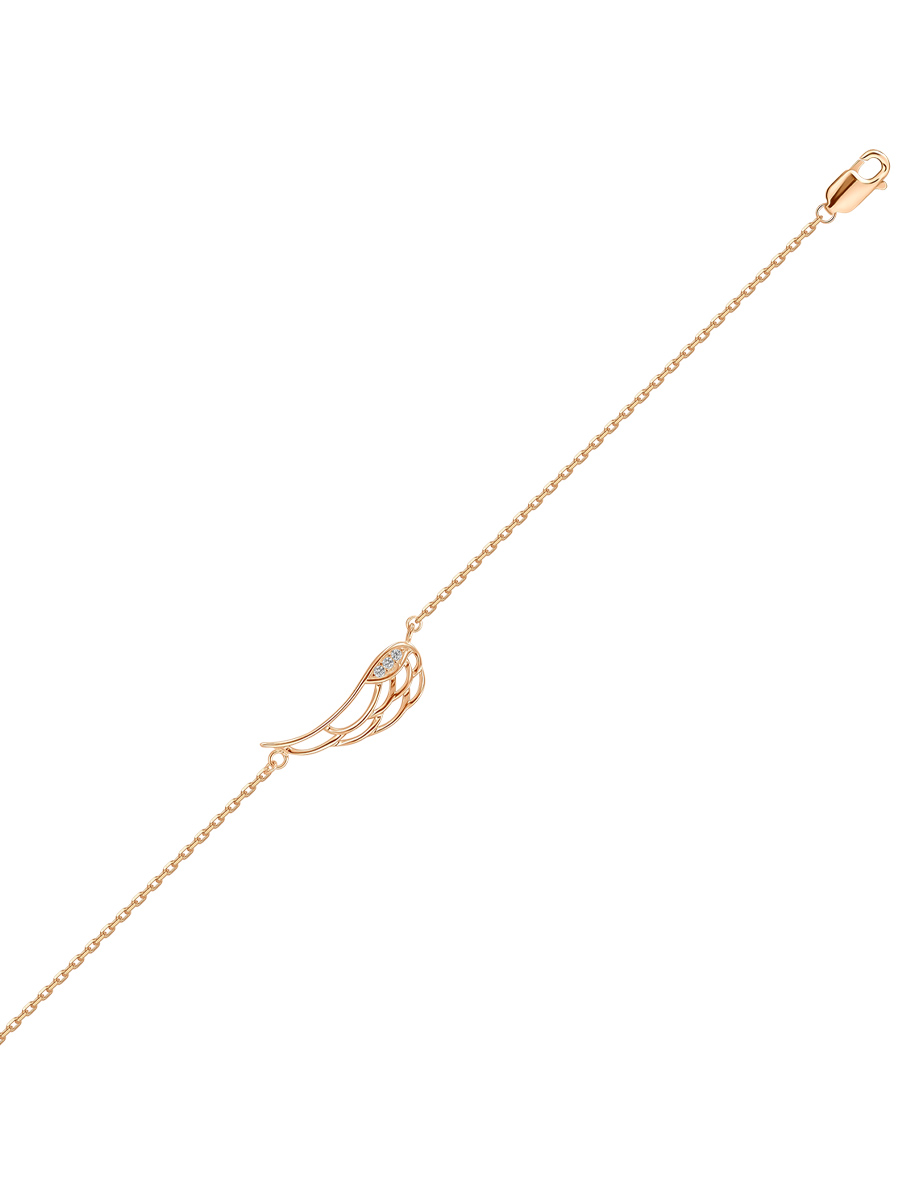 

Браслет из серебра с фианитом р.  MIUZ Diamonds B2036-PR-3732P, B2036-PR-3732P