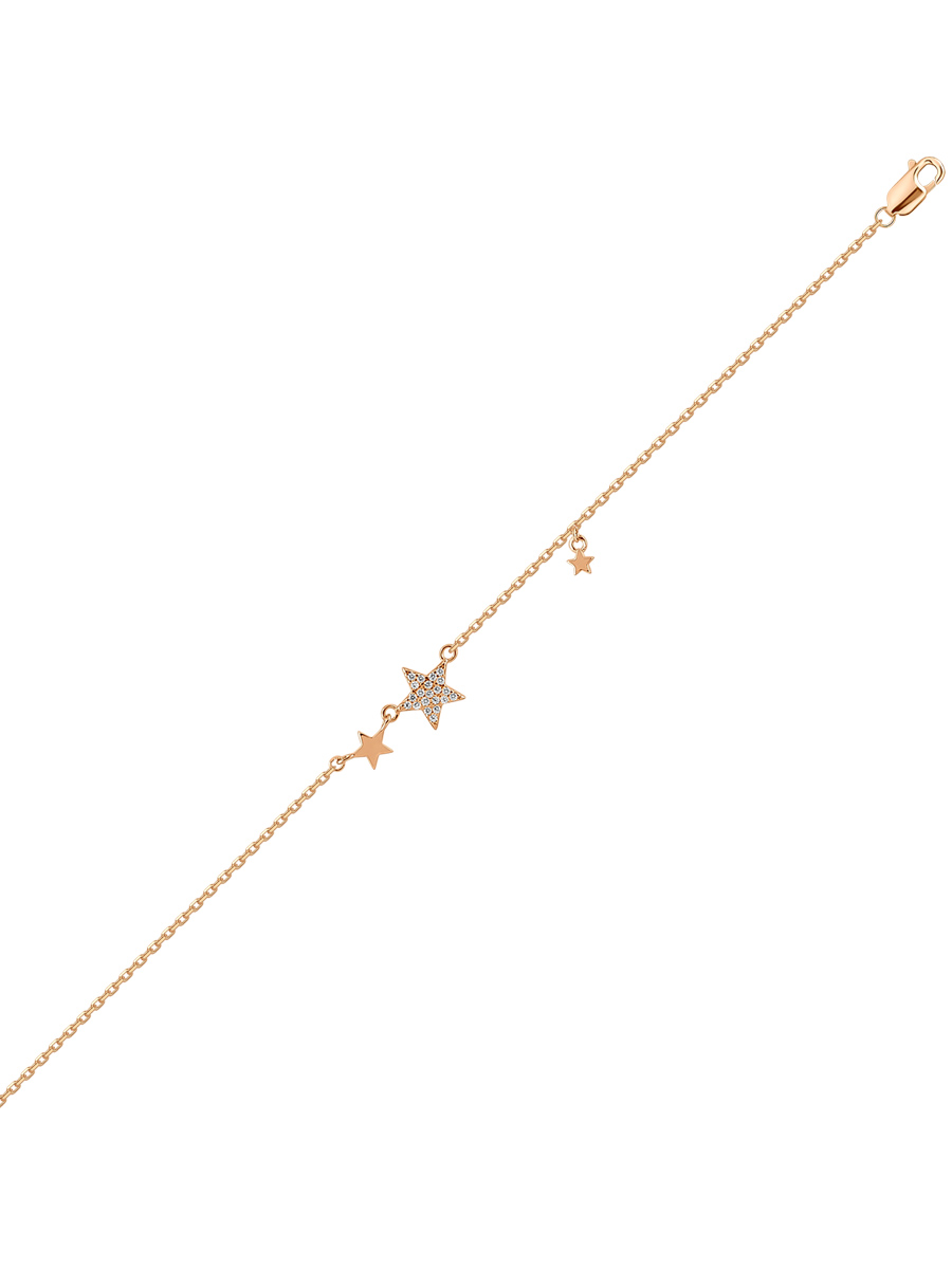

Браслет из серебра с фианитом р.  MIUZ Diamonds B2036-PR-3731P, B2036-PR-3731P