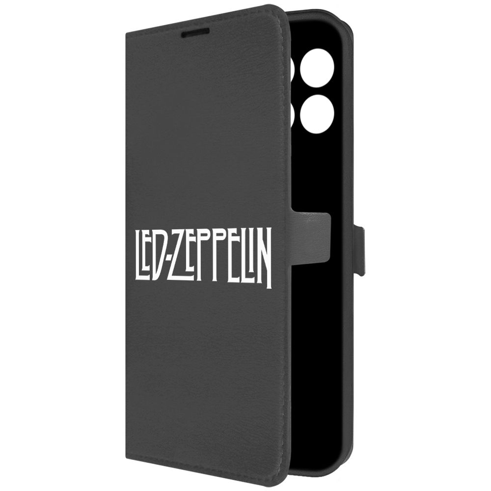 

Чехол-книжка Krutoff Eco Book для Honor X6 Led Zeppelin черный