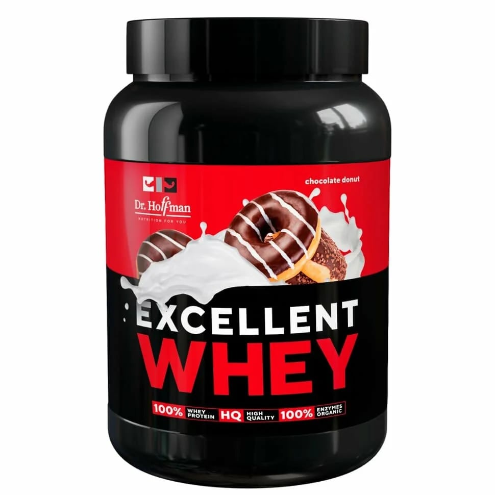 

Dr. Hoffman Excellent Whey Шоколадный пончик, 825 г, Excellent Whey