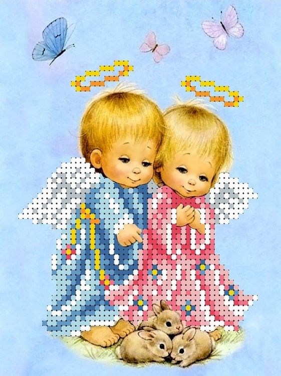 

Рисунок на ткани «Любимые зверушки»