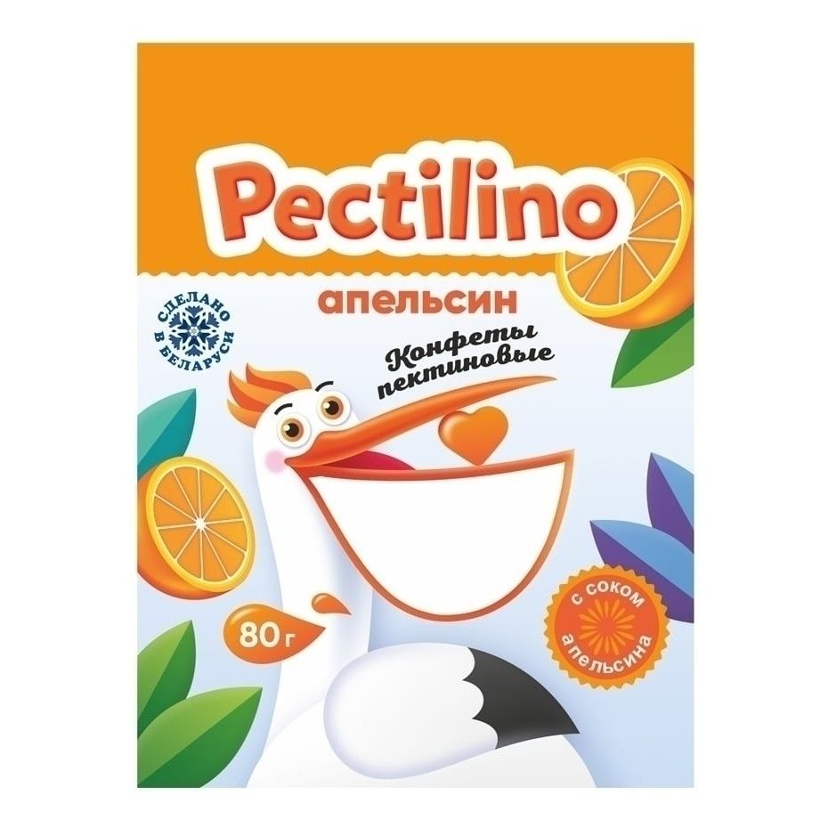 

Конфеты желейные Pectilino с соком в ассортименте 80 г