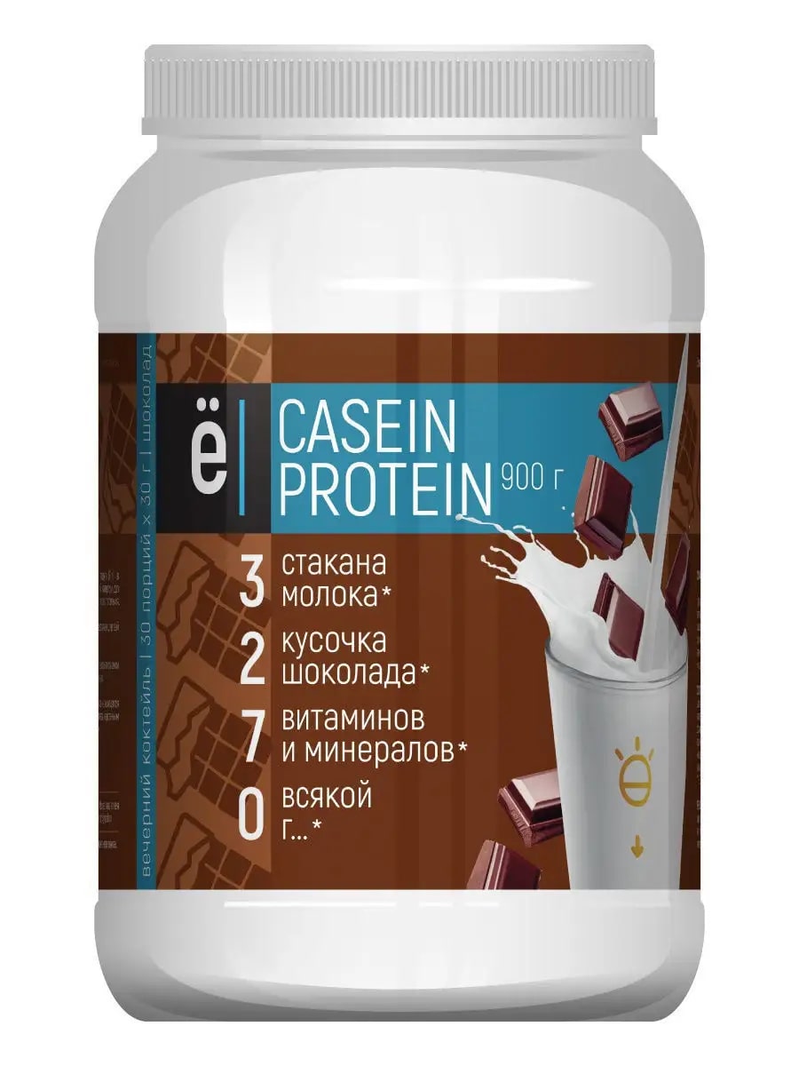 ебатон Casein Protein 900 г Шоколад