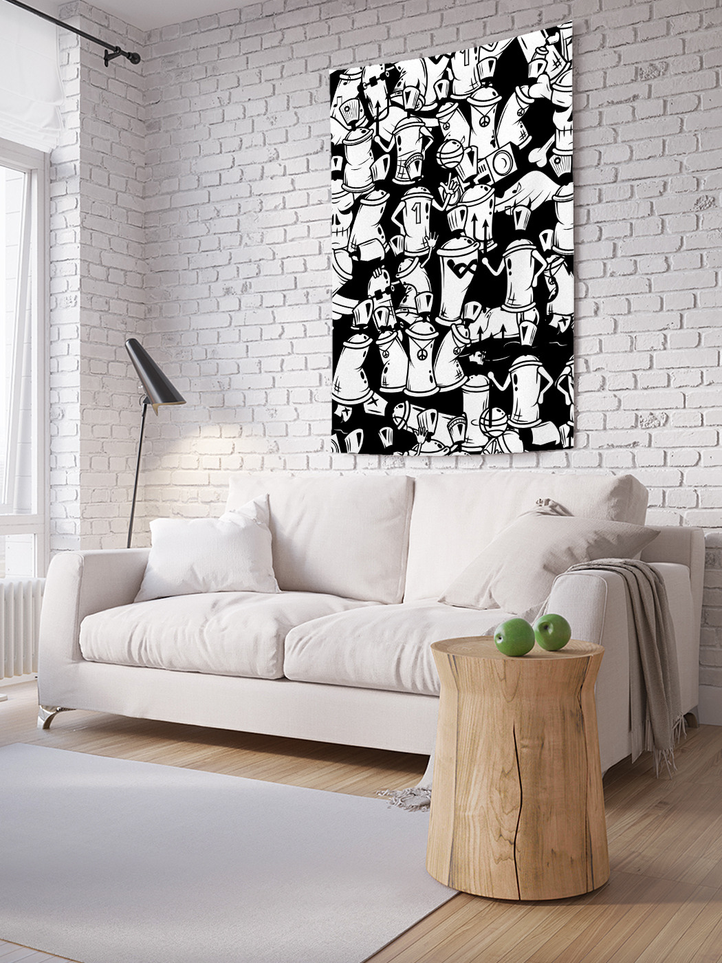 

Вертикальное фотопанно на стену JoyArty Спортивные кубки 100x150 см, Спортивные кубки