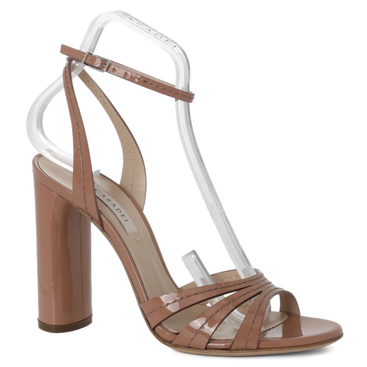 

Босоножки женские Casadei 1L939U100 бежевые 36 EU, 1L939U100