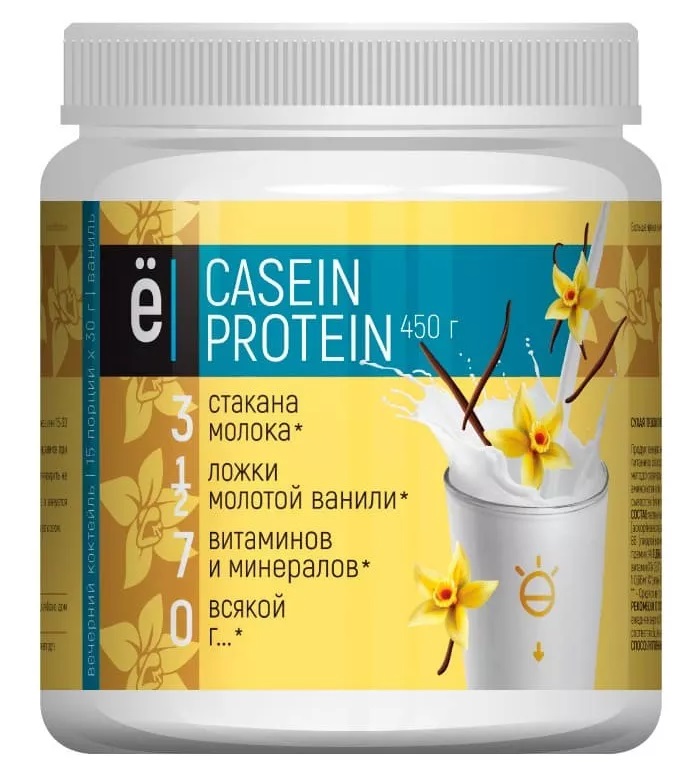 фото Ебатон casein protein 450 г печенье ё|батон