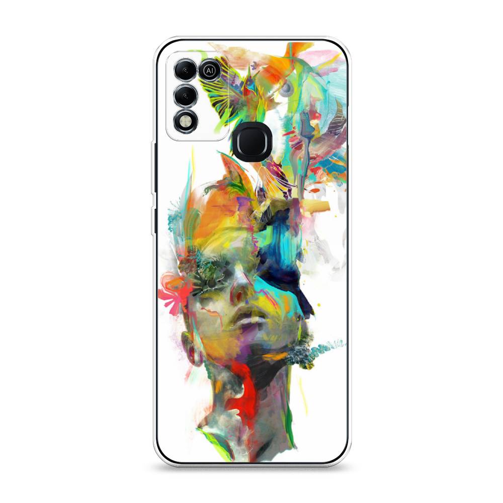 

Чехол Awog на Infinix HOT 11 Play "Теория мечты", Разноцветный, 3100850-10