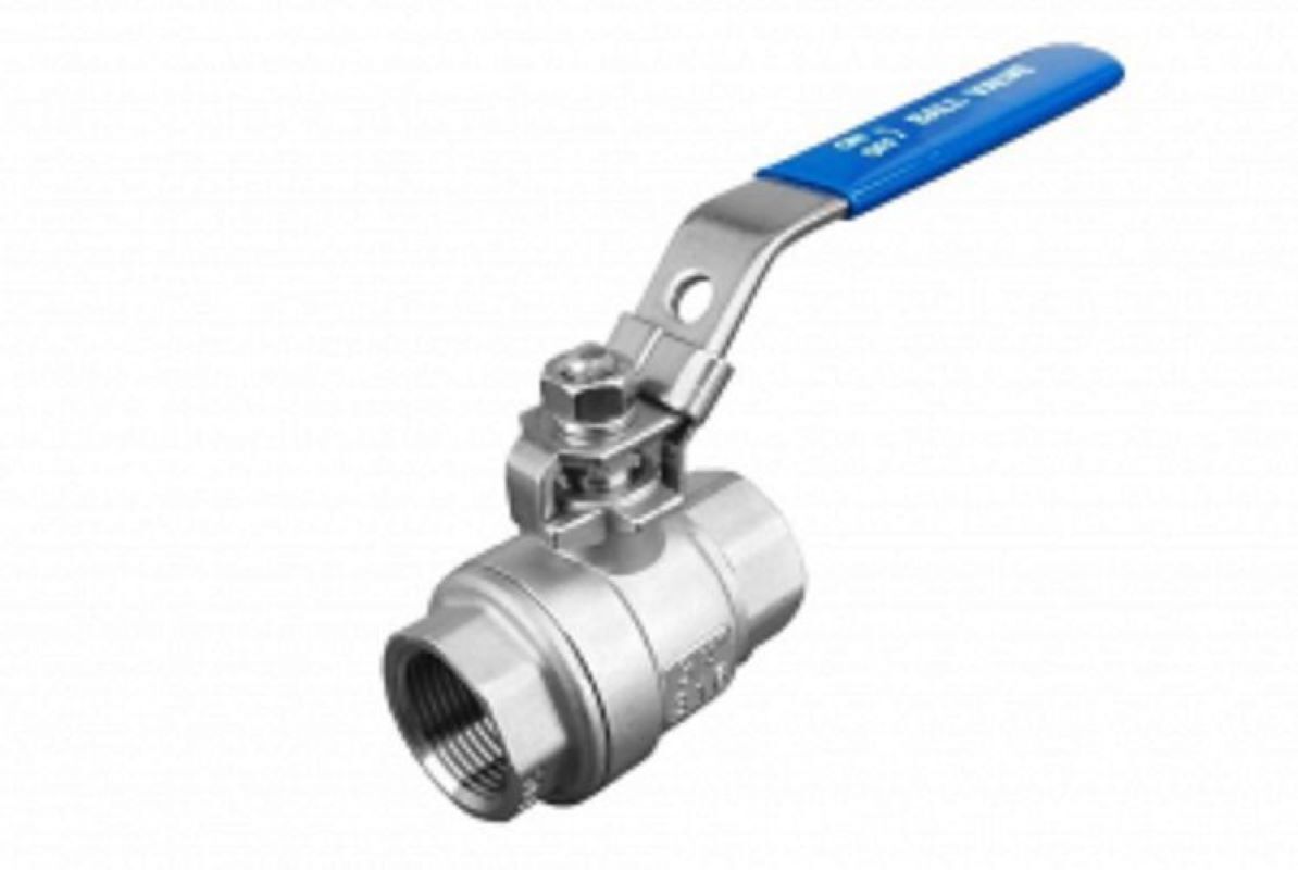 

Кран шаровый из нержавеющей стали AISI 304, резьба 3/4" (мама/мама), Серебристый