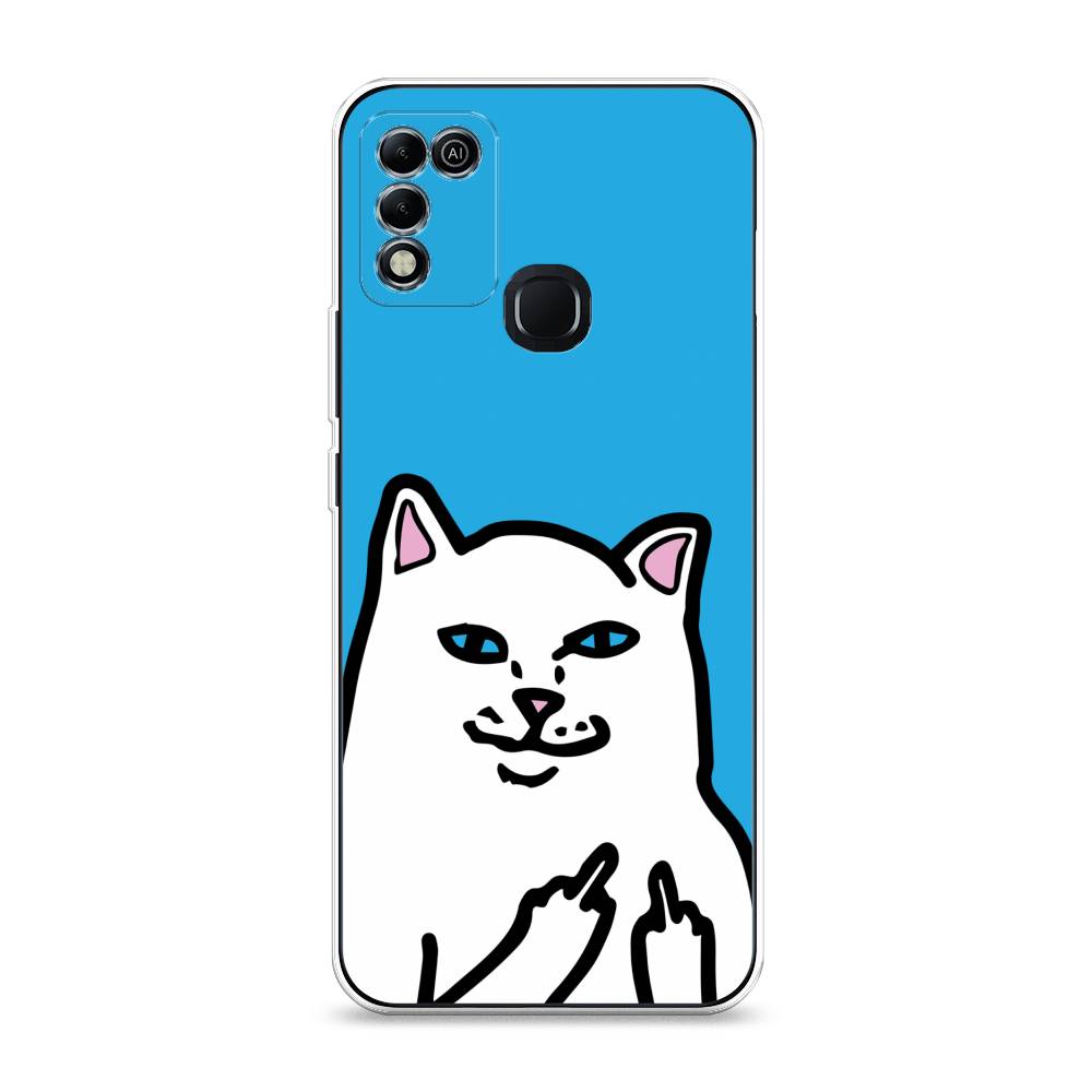 

Чехол Awog на Infinix HOT 11 Play "Кот жесть", Разноцветный, 3100850-9