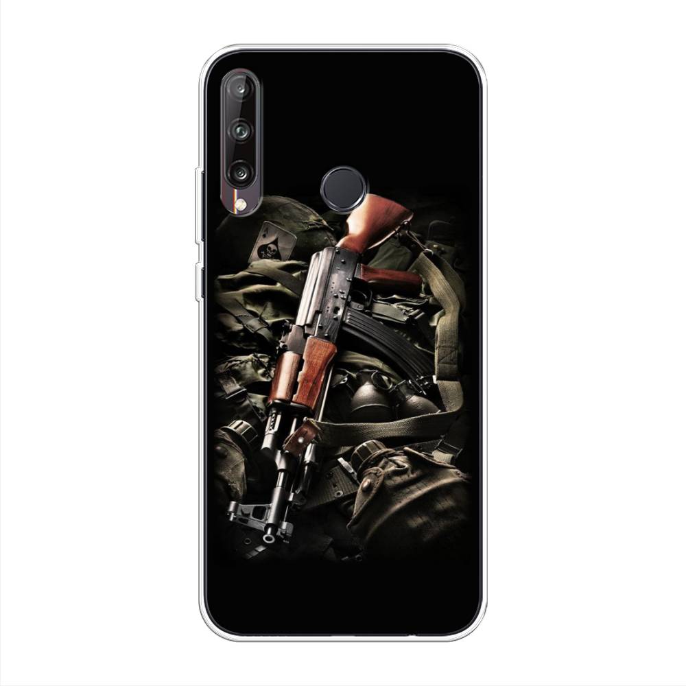 фото Чехол awog "автомат" для huawei y7p