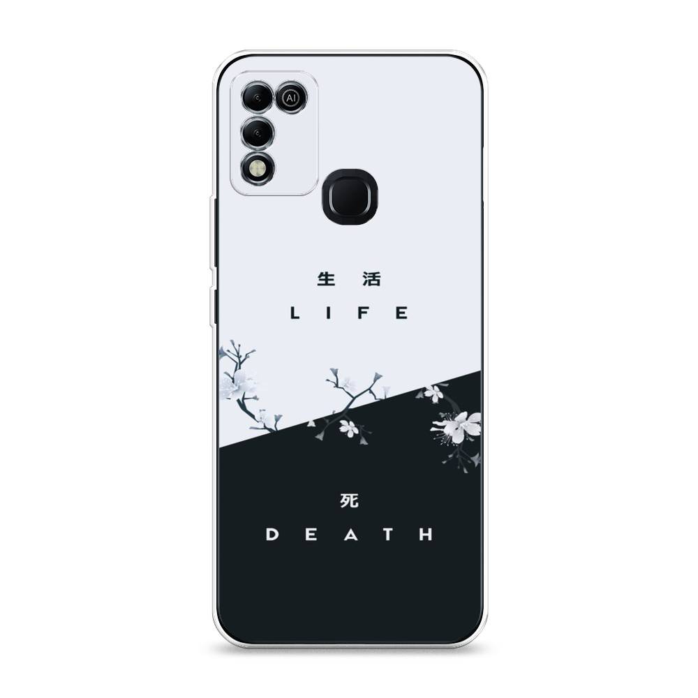 

Чехол Awog на Infinix HOT 11 Play "Life and death", Разноцветный, 3100850-7