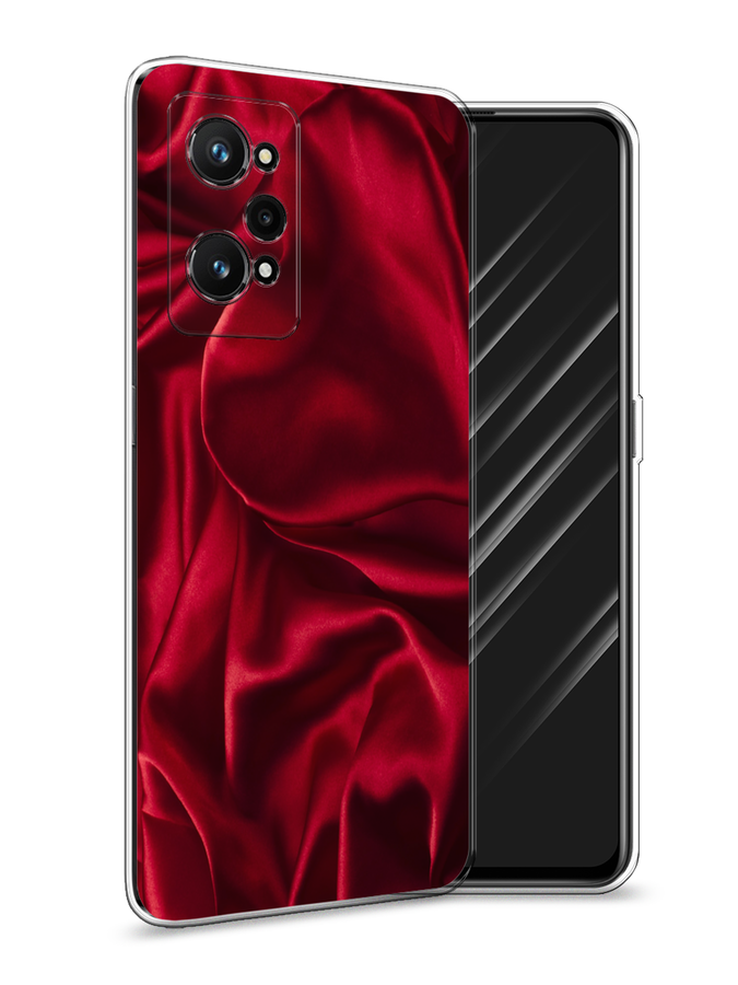 

Чехол Awog на Realme GT Neo 3T "Текстура красный шелк", Разноцветный, 2510750-3