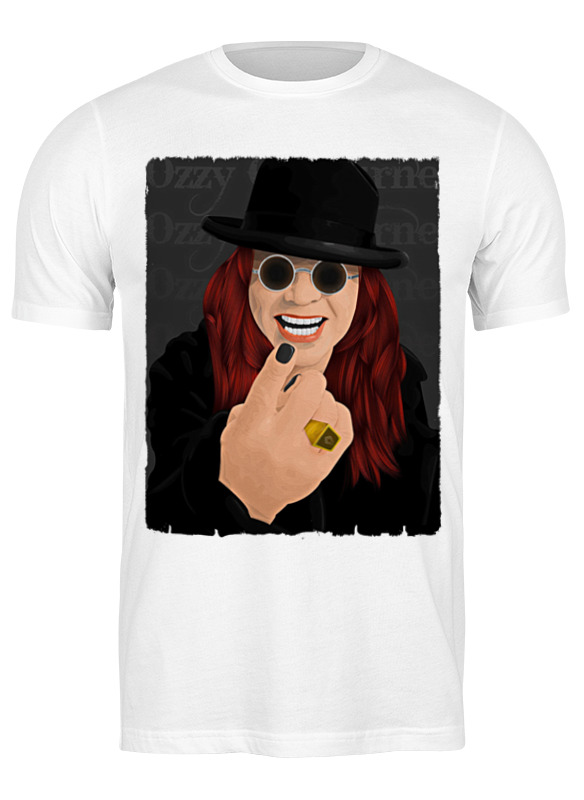 

Футболка мужская Printio Ozzy osbourne белая 3XL, Белый, Ozzy osbourne