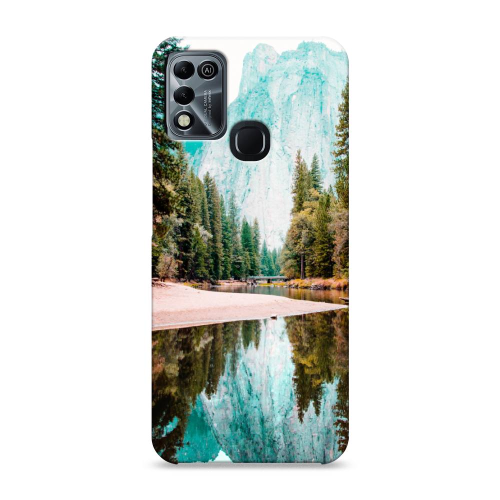 

Пластиковый чехол "Горы 11" на Infinix HOT 10 Play, 3100620-3