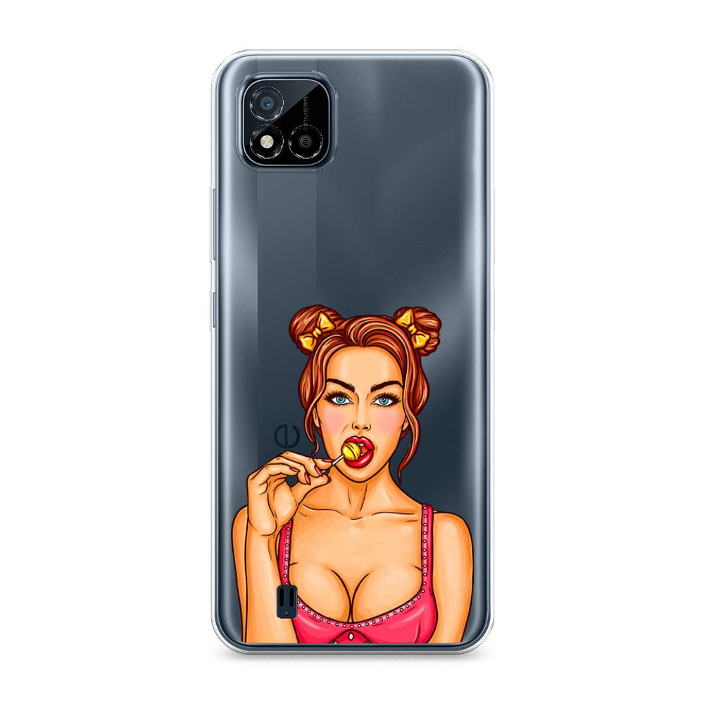 

Чехол Awog на Realme C11 (2021) "Вкусный леденец", Разноцветный