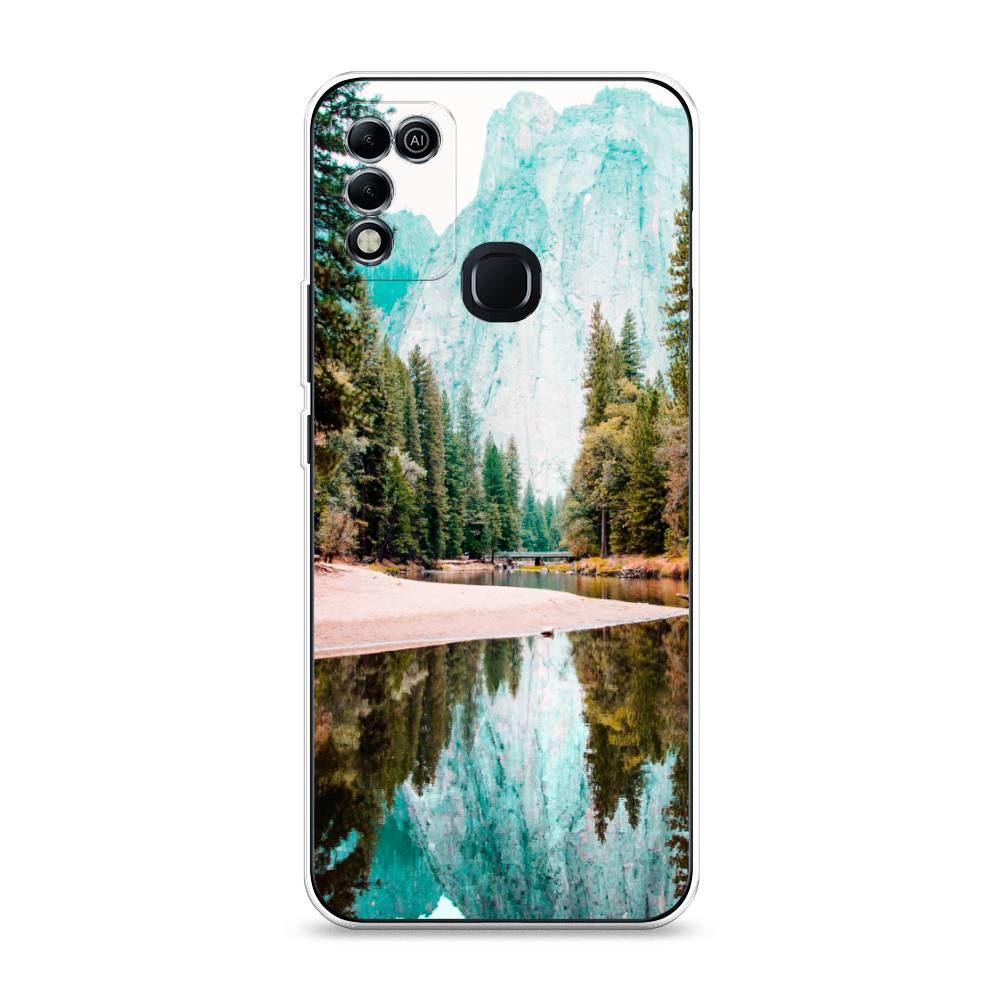 

Чехол Awog на Infinix HOT 11 Play "Горы 11", Разноцветный, 3100850-4