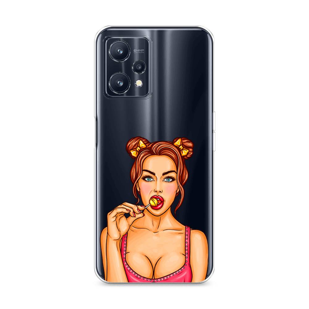 

Чехол Awog на Realme 9/9 Pro Plus "Вкусный леденец", Разноцветный