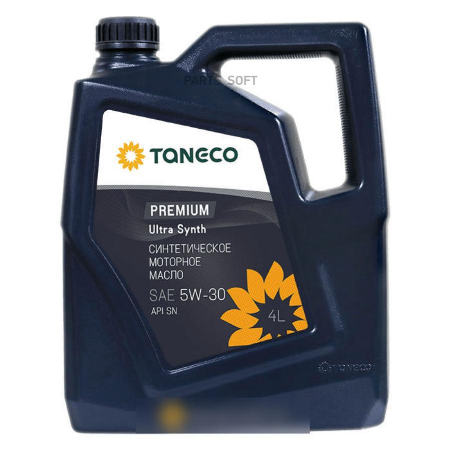 Моторное масло Taneco синтетическое Premium Ultra Synth 5W30 Sn 4л