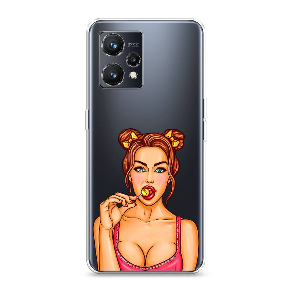 

Чехол Awog на Realme 9 "Вкусный леденец", Разноцветный