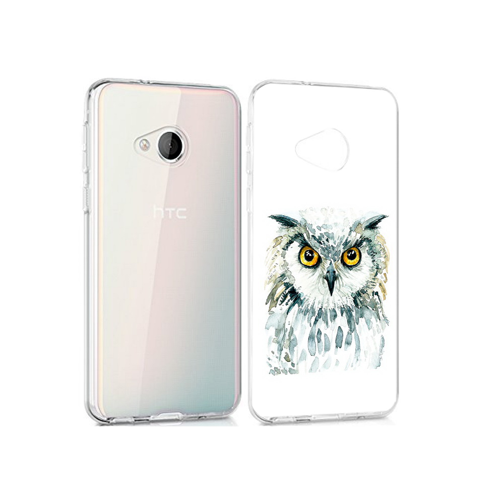 

Чехол MyPads Tocco для HTC U Play Серьезная сова, Прозрачный, Tocco