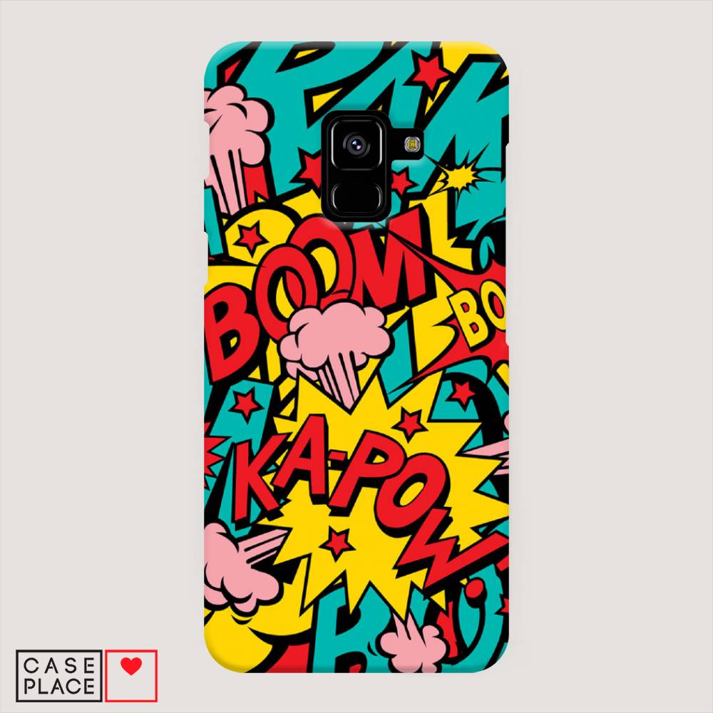

Пластиковый чехол "Постер pop art" на Samsung Galaxy A8 2018, 25420-7