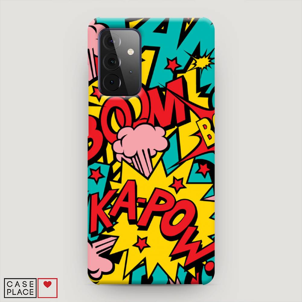 фото Пластиковый чехол "постер pop art" на samsung galaxy a72 awog