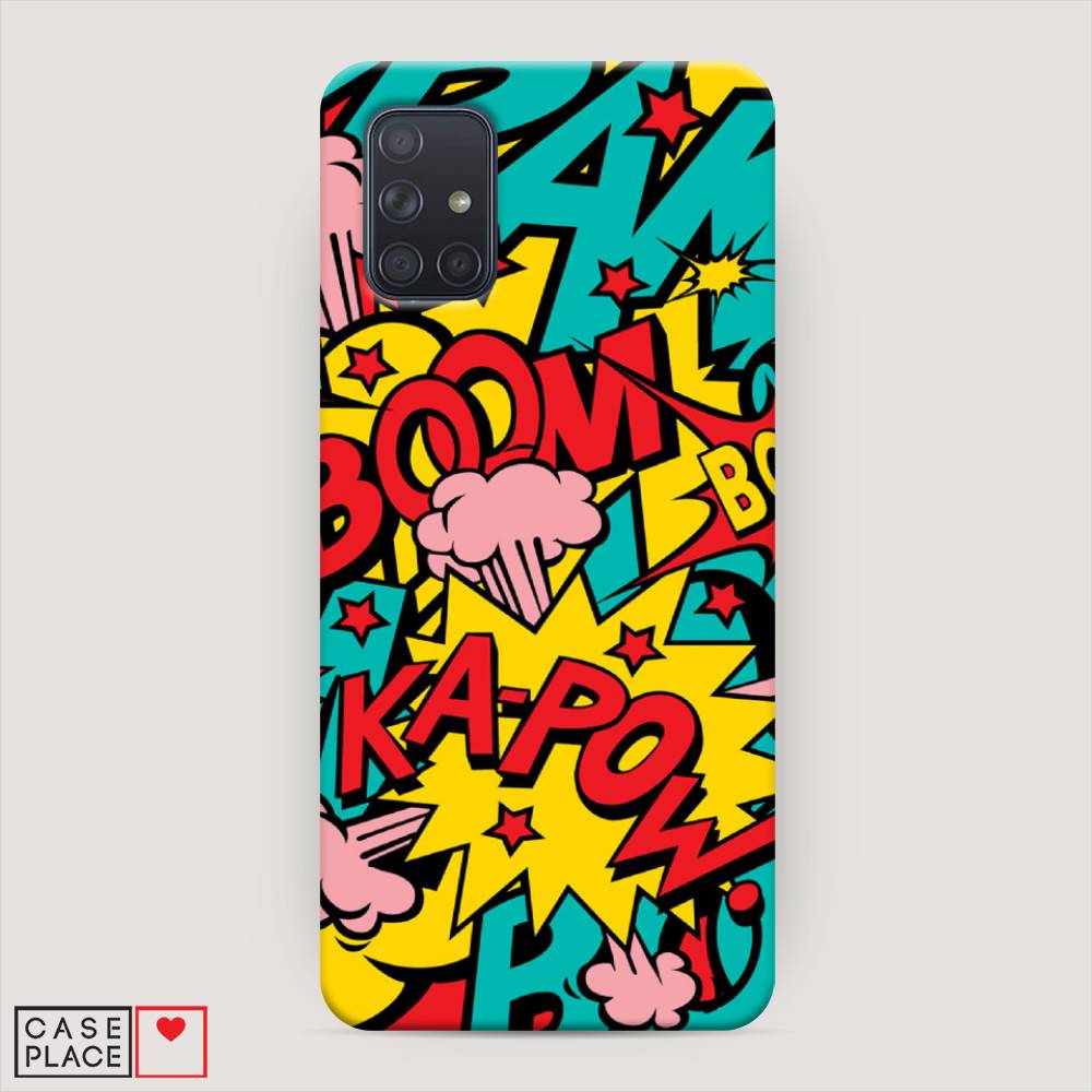 фото Пластиковый чехол "постер pop art" на samsung galaxy a71 awog