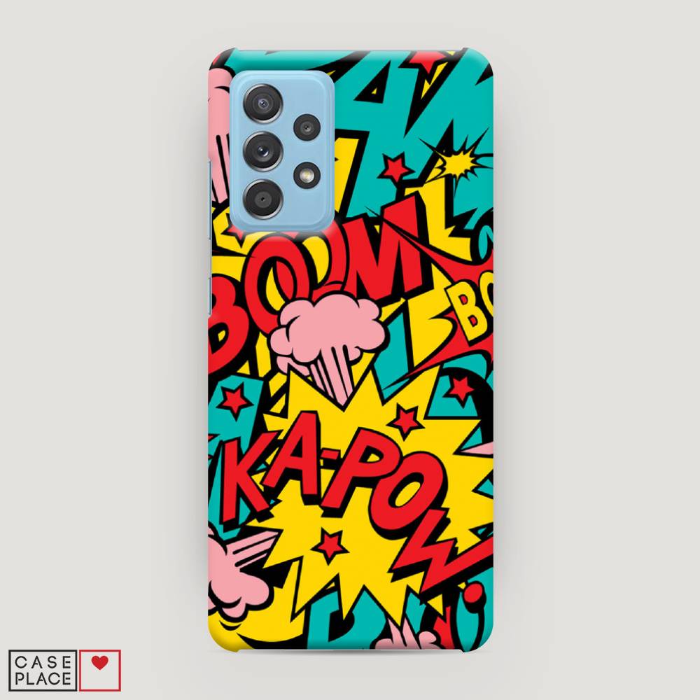 фото Пластиковый чехол "постер pop art" на samsung galaxy a52s awog