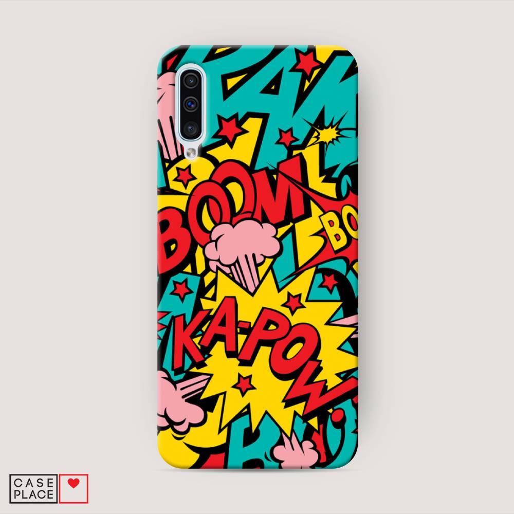 фото Пластиковый чехол "постер pop art" на samsung galaxy a50 awog